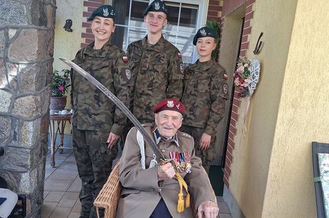 101. urodziny kombatanta por. Wacława Milczewskiego „Gil”
